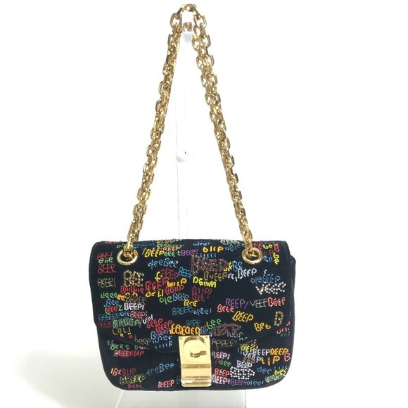 CELINE Black Shoulder Bag - Picture 1 of 16